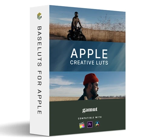 苹果Apple电影感风格化LUTs调色预设 Gamut – Creative LUTs for Apple Log