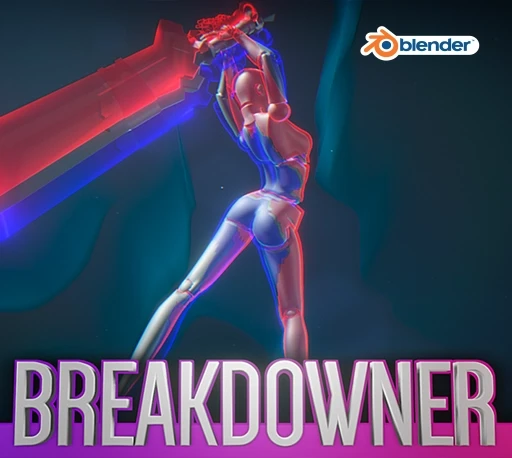 Blender动作残影洋葱皮插件 Breakdowner V5.0.1