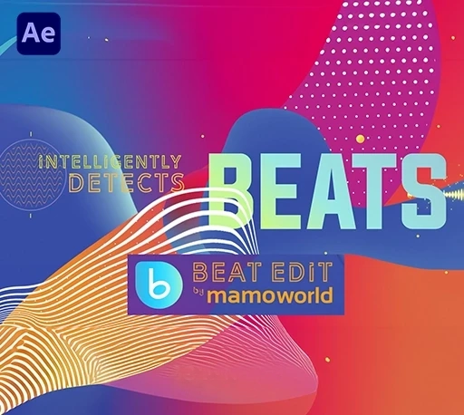 AE脚本|音乐鼓点自动节拍打点标记卡点工具 BeatEdit v2.2.005 + 使用教程