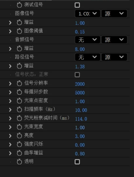 中文汉化-AE模拟示波器信号故障效果插件 Oscilloscope V1.0 Win/Mac