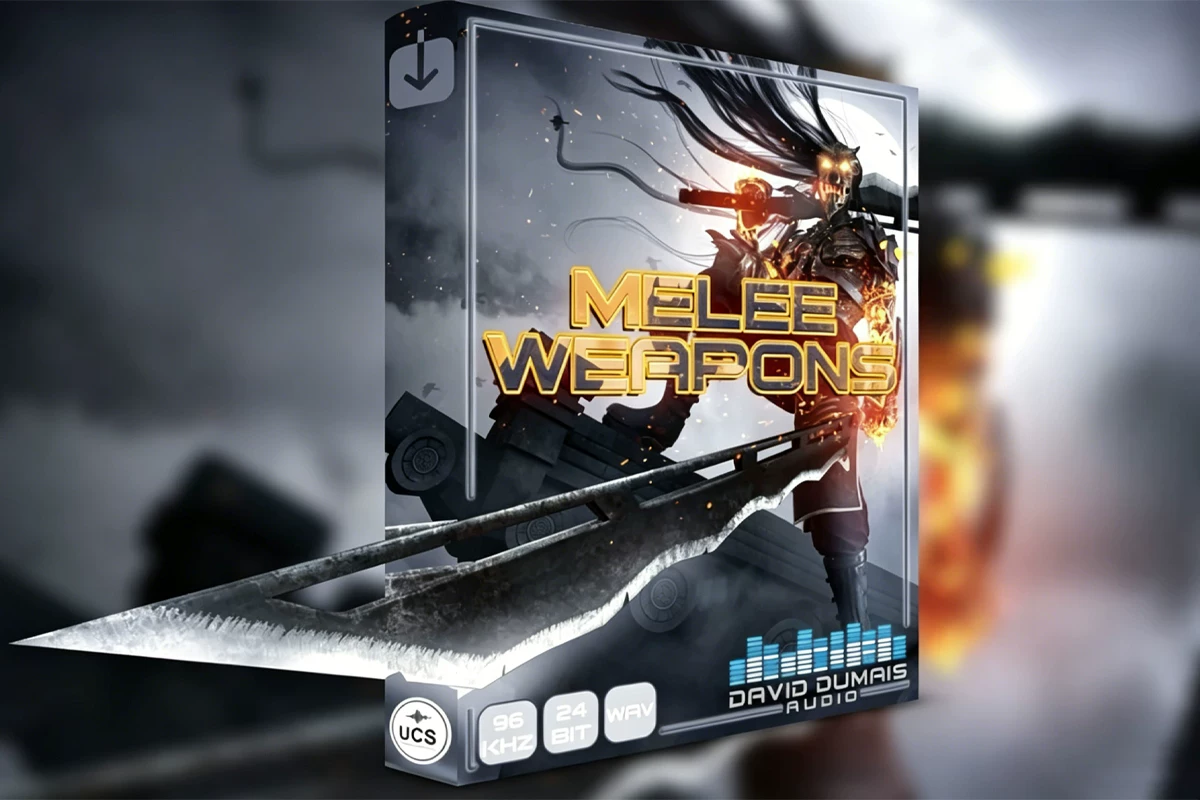【音效素材】David Dumais Audio Melee Weapons 1 近战武器刀剑挥砍打斗音效