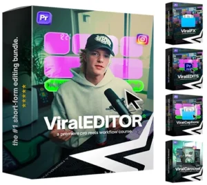 PR短视频剪辑特效转场字幕调色预设套装 Chris Boustedt – ViralREELS – All Access Bundle｜星聚资源网