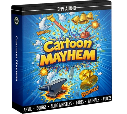 卡通搞笑夸张动画音效素材包 Cartoon Mayhem Mini Library