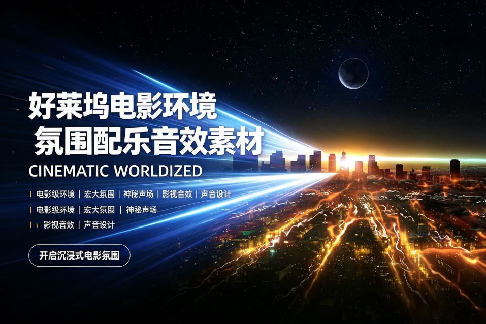 【配乐音效】1200+好莱坞电影预告片战争游戏环境氛围背景转场配乐音效素材 SoundMorph – L.A. GRIT